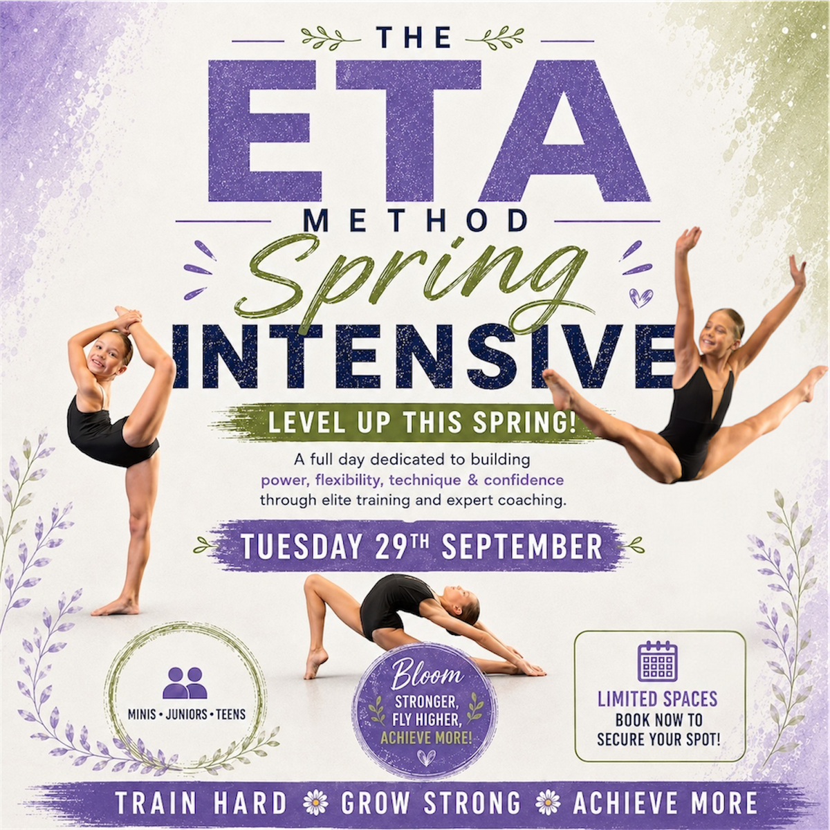 SEPTEMBER Holiday Intensive 7 - 15 Years